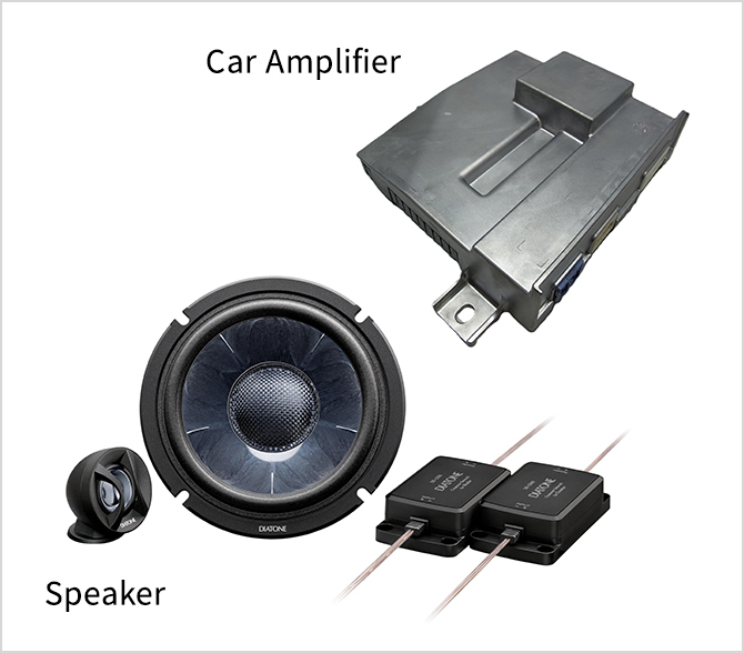 Car Amplifier / Speaker